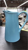 BLUE CERAMIC PITCHER