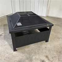 Living Accents 34" Square Fire Pit