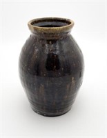 JS Nash Pottery Texas Stoneware Jar