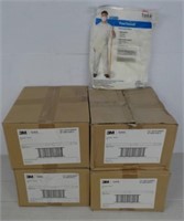 (4) Cases of 3M Tekk protection coverall.