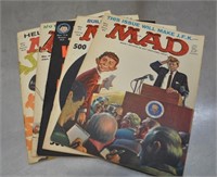 Vintage Mad magazines, 1961 - '62 - '63