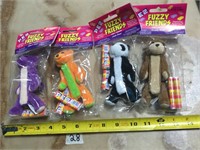 Pez Fuzzy Friends Lot