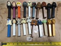 Pez Dispensers Lot