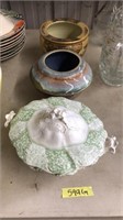 ASST POTTERY AND SOUP TUREEN