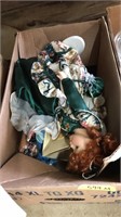 BOX LOT OF ASST. DOLLS