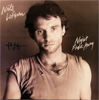 Nils Lofgren signed Night Fades Away album