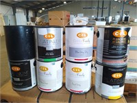 (8) Cans CIL Paint