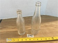 1941 Pepsi Bottle & Orange Crush Bottle