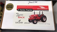 MCCORMICK SIGNED SPECIAL EDITION C-SERIES TRACTOR