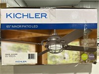 Kichler 65-Inch Maor Pati LED Ceiling Fan & Light