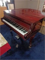 Zimmerman Baby Grand Piano& Bench (needs tunning)