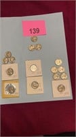 Lot of Nickels 1952, 1954, 1957, 58, 59