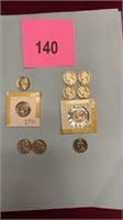 Lot of 1940, 1941, 1946, 1949 Nickels