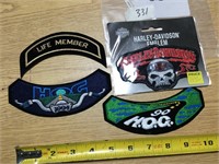 Harley Davidson Badges