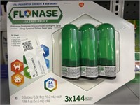 Flonase 3-144 sprays