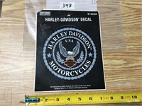 Harley Davidson Decal