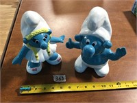 Ceramic Smurfs