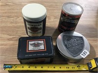 Harley Davidson Collector Tins
