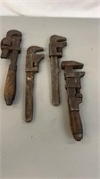 Very Old Adjustable Wrenches
