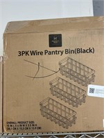 MM 3pk wire pantry bin