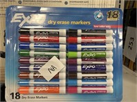 Expo dry erase markers 18 ct