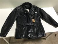 Bristol Leather Jacket - Ladies Med - New Old