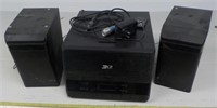 3 CD stereo with speaker.