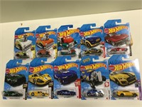 Hotwheels Diecast - Lot of 10