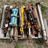 Pallet Lot of Hydraulic Cylinders