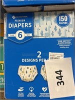 MM diapers size 6 150ct