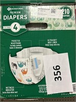 MM 210 diapers size 4