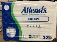 Attends Adult Incontinence Briefs 20 ct XL