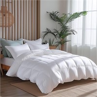 $139 White Comforter Twin 68x90 inches