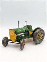 Vintage Met Toy Tin Green Tracker