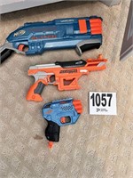 (3) Nerf Guns