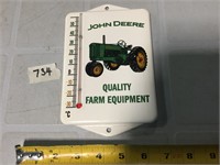 Porcelain John Deere Thermometer