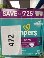 Pampers 120 diapers size 6