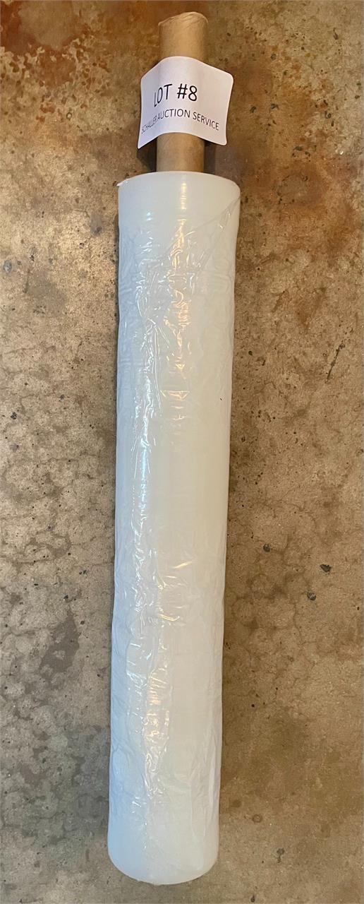 Roll of plastic wrapping