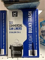 MM 320 Commercial can liners