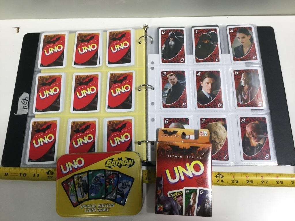 Batman UNO Cards