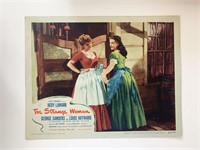 The Strange Woman original 1946 vintage lobby card