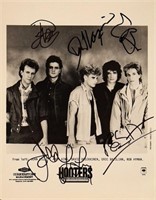 The Hooters signed promo photo