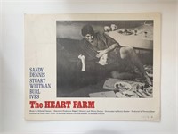 The Heart Farm original 1970 vintage lobby card