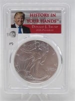 TRUMP PCGS MS69 EAGLE 2024 FIRST STRIKE