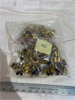 Approximately 200 brass casings 45 ACP