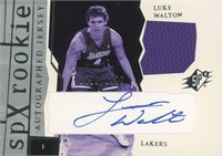 LA Lakers Luke Walton signed rookie card and jerse