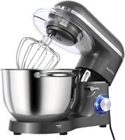 Aucma Stand Mixer  6.5-QT 660W 6-Speed  Gray