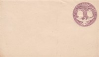 1893 Unused Columbian Exposition 2c Envelope