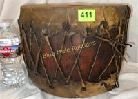 Native Drum made from powder keg
