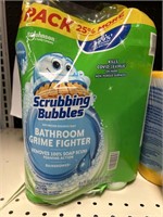 Scubbing Bubbles bathroom cleaner 4 cans